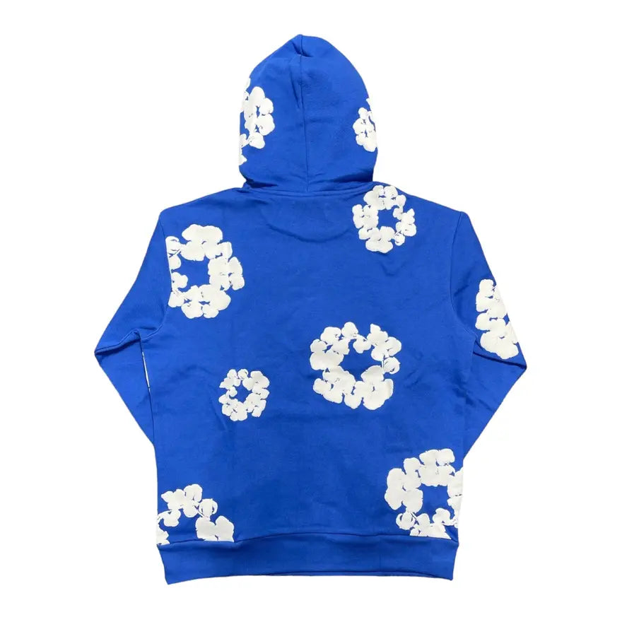 Denim Tears Cotton Wreath Hoodie Blue