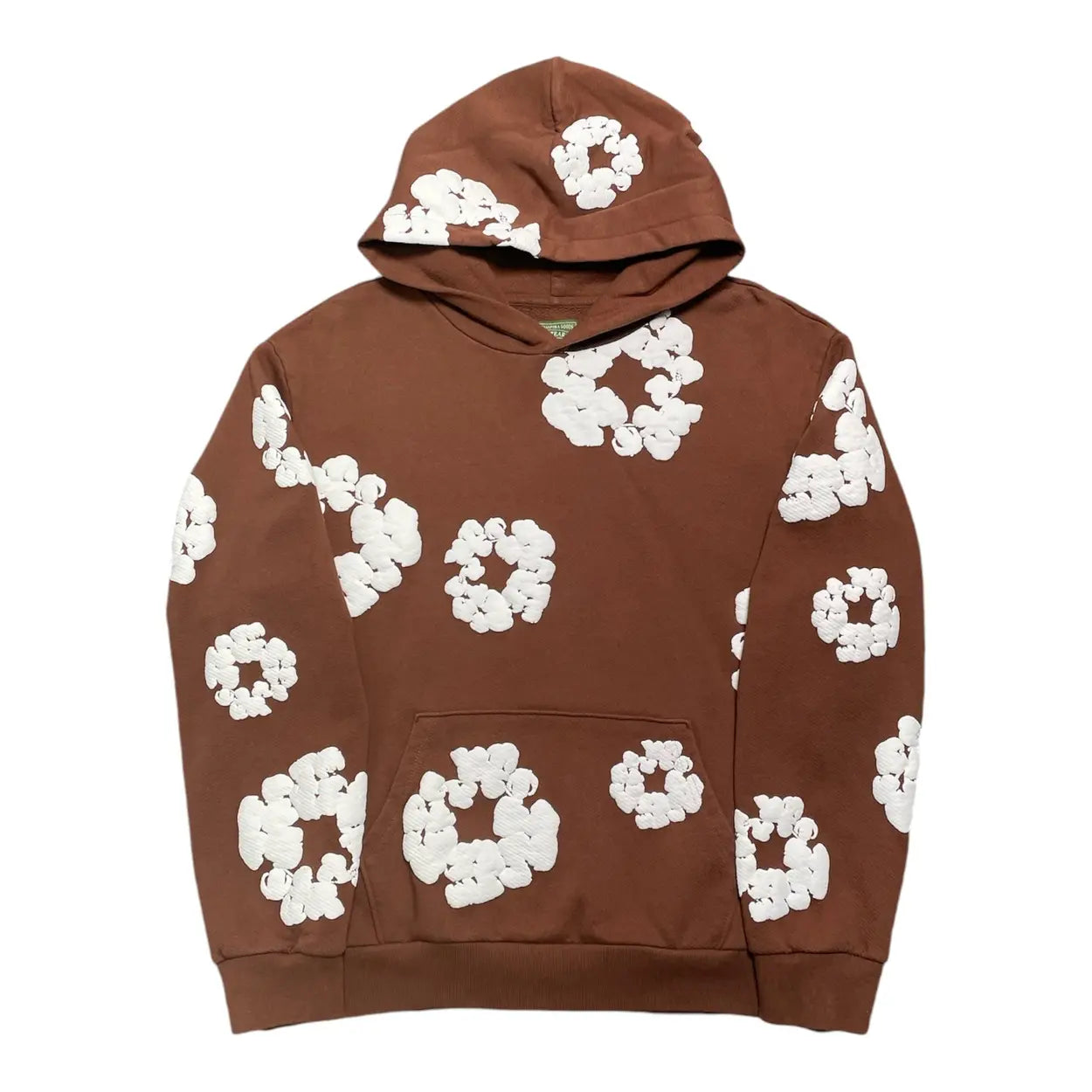 Denim Tears Cotton Wreath Hoodie Brown