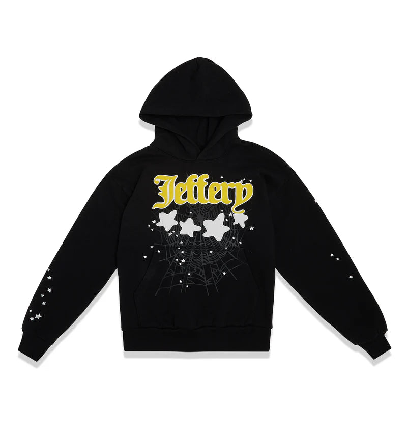 Sp5der Jeffery Hoodie 'Black