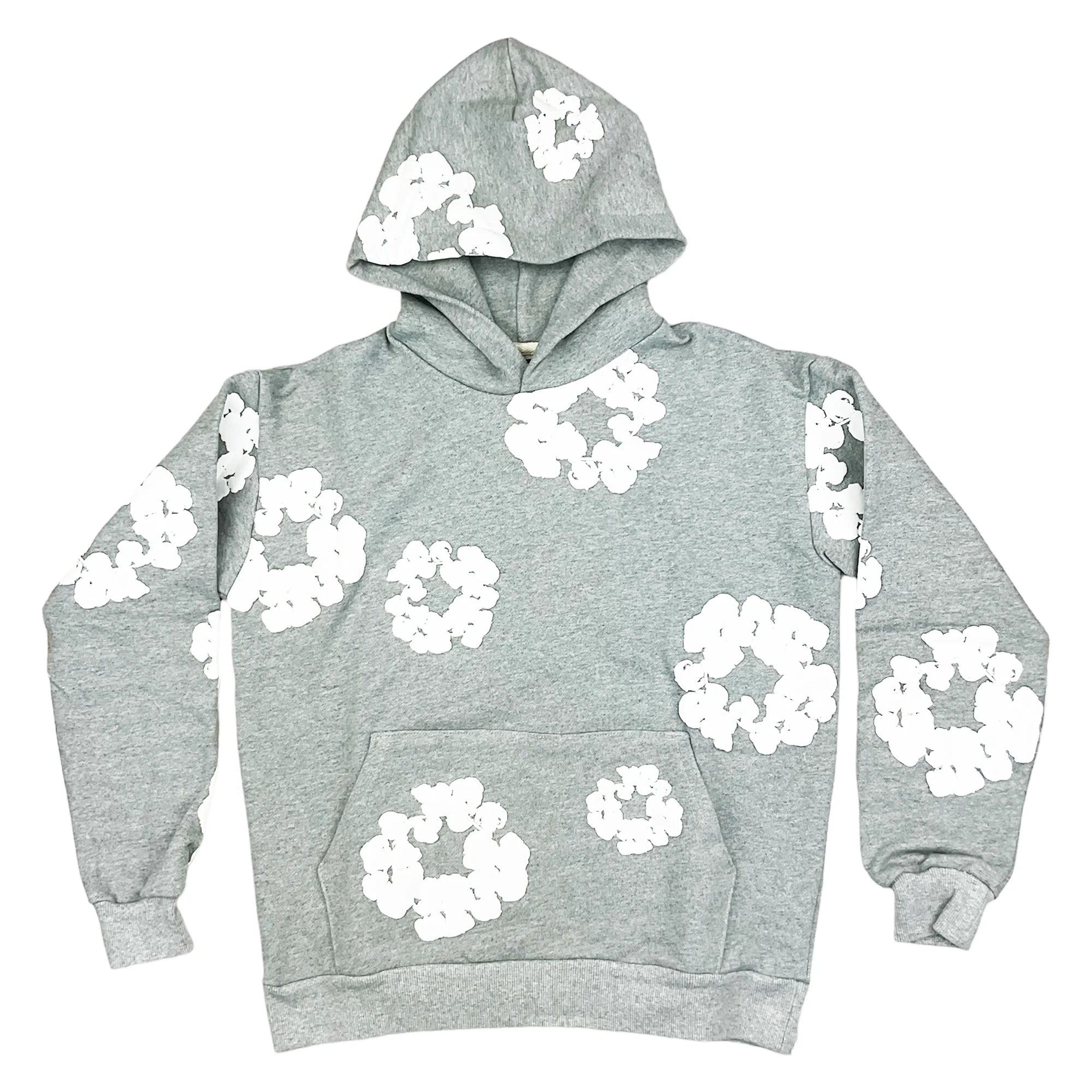 Denim Tears Cotton Wreath Hoodie Grey