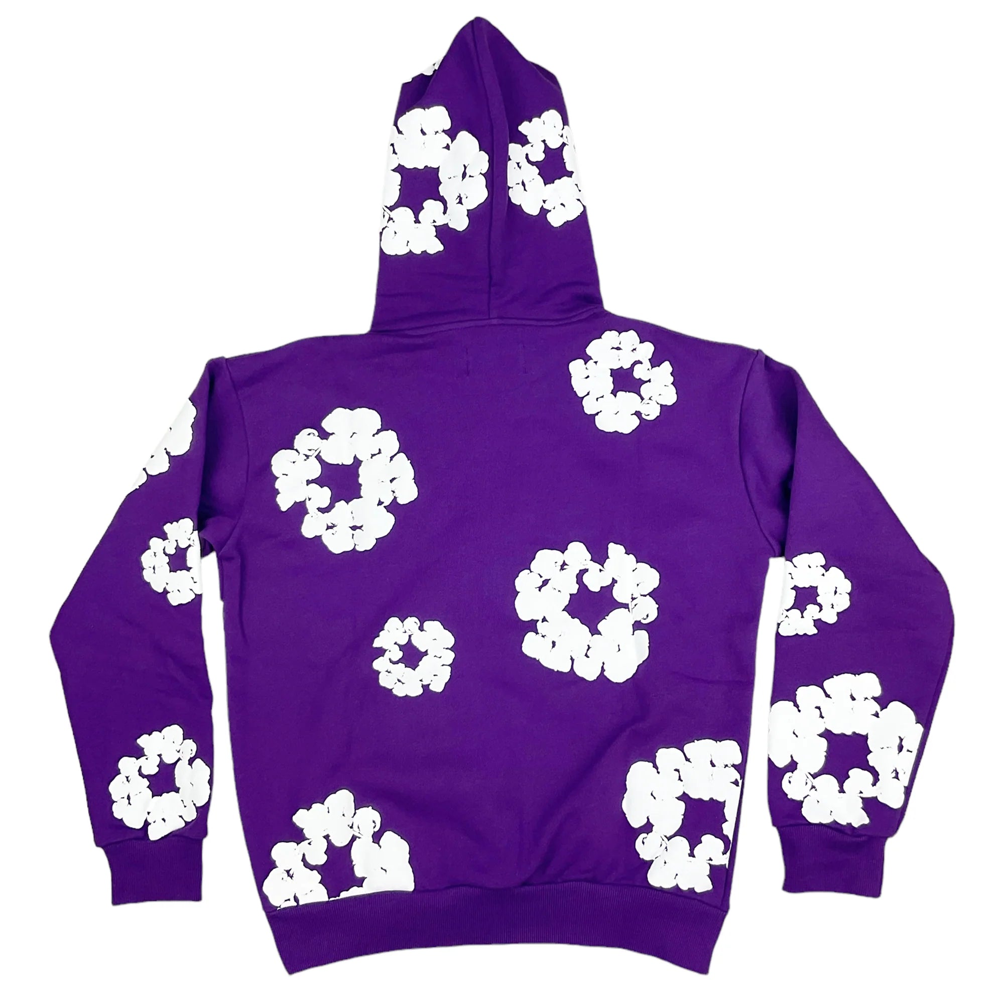 Denim Tears Cotton Wreath Hoodie Purple