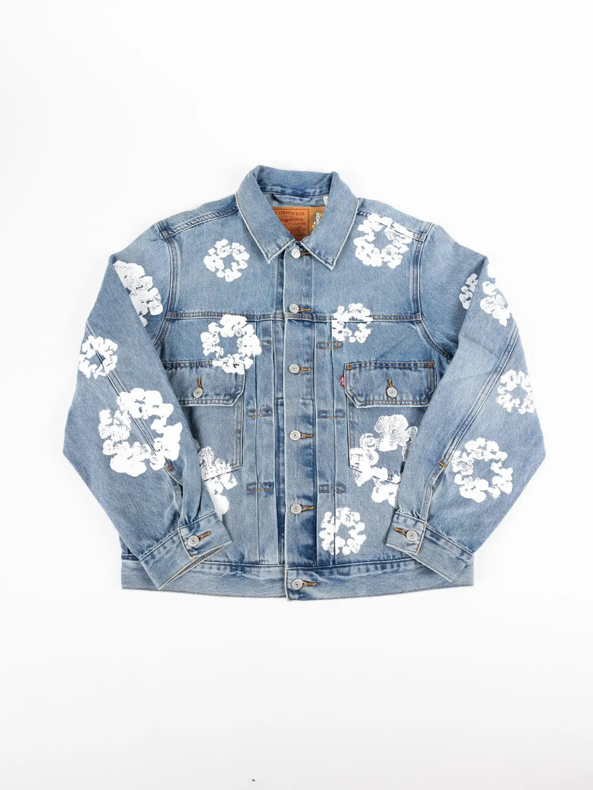 Denim Tears Cotton Wreath Denim Jacket