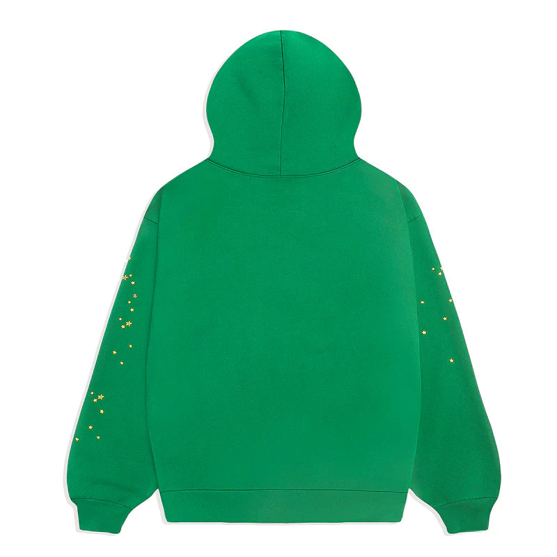 Sp5der OG WEB HOODIE V2 Green